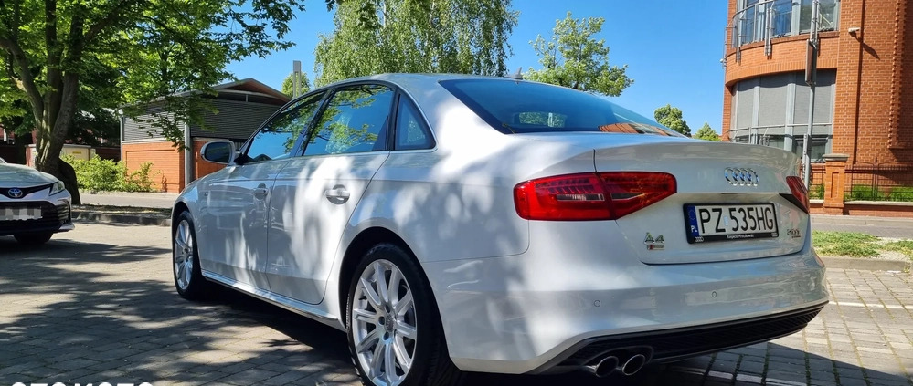 Audi A4 cena 59500 przebieg: 161199, rok produkcji 2012 z Kosów Lacki małe 106